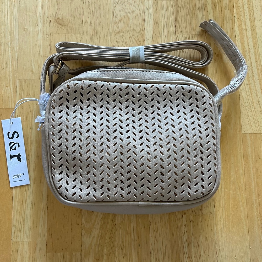Taupe crossbody